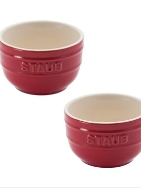 Staub Set of 2 Ramequins- Cherry
